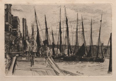 Billingsgate, 1859. od James Abbott McNeill Whistler