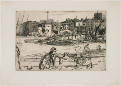 Molo Černého lva od James Abbott McNeill Whistler