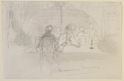 Pivovar v Mohuči, 1858. od James Abbott McNeill Whistler