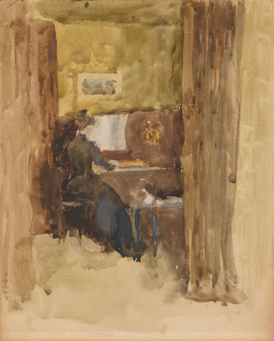 Bravura v Brown, 1883-1884. od James Abbott McNeill Whistler