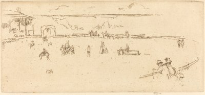 Vzpínající se kůň. od James Abbott McNeill Whistler