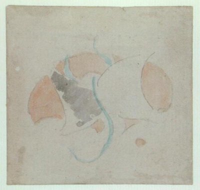 Motiv motýla (tužka a akvarel na papíře) od James Abbott McNeill Whistler