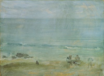 U pobřeží, St. Ives (olej na palubě) od James Abbott McNeill Whistler