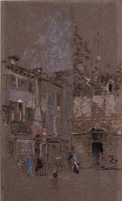 Campanile Santa Margherita, 1879-80 od James Abbott McNeill Whistler