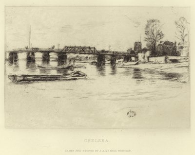 Chelsea od James Abbott McNeill Whistler