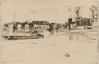 Chelsea, 1879. od James Abbott McNeill Whistler