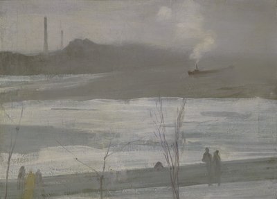 Chelsea na ledě od James Abbott McNeill Whistler