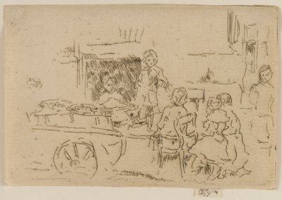 Dětský ovocný vozík, 1887. od James Abbott McNeill Whistler