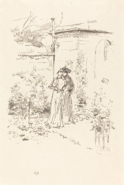 Důvěry v zahradě, 1894. od James Abbott McNeill Whistler