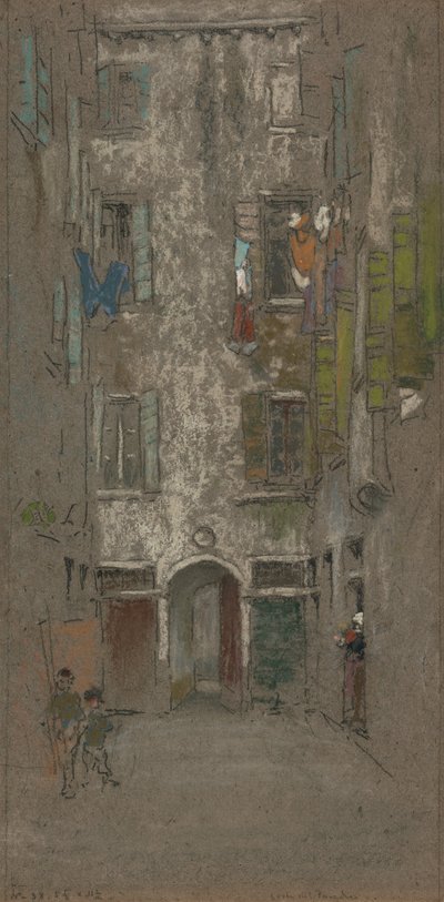 Rájský dvůr od James Abbott McNeill Whistler