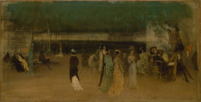 Cremorne Gardens, č. 2, kolem 1870-80 od James Abbott McNeill Whistler