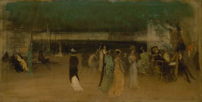 Cremorne Gardens, č. 2, ca. 1870-80. od James Abbott McNeill Whistler