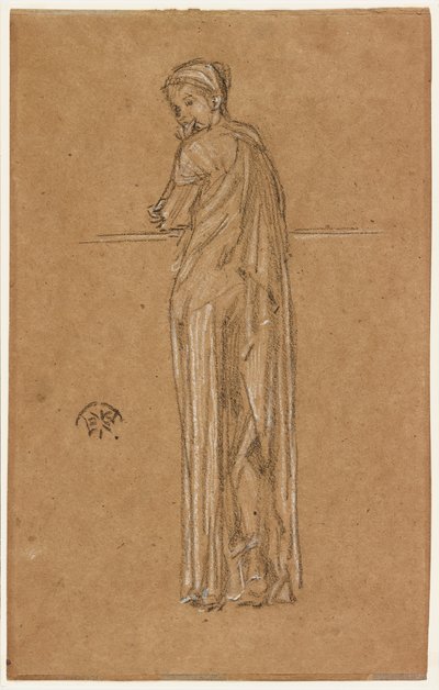 Stojatá postava, 1870-1873. od James Abbott McNeill Whistler