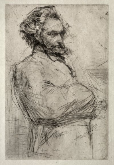 Drouet, 1859. od James Abbott McNeill Whistler