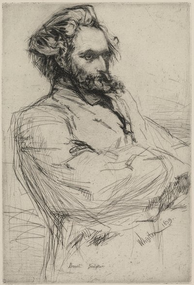 Drouet, 1859. od James Abbott McNeill Whistler