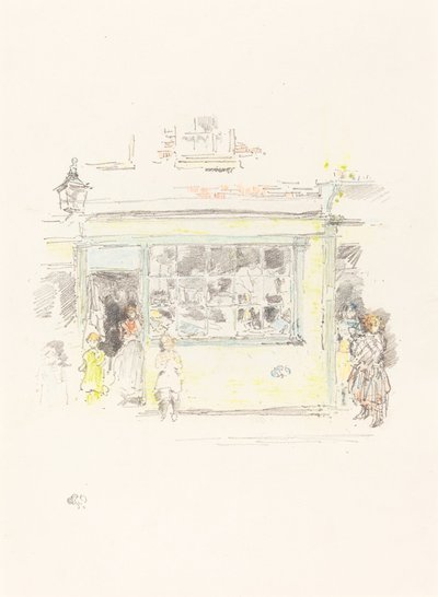 Drury Lane Rags, 1888. od James Abbott McNeill Whistler