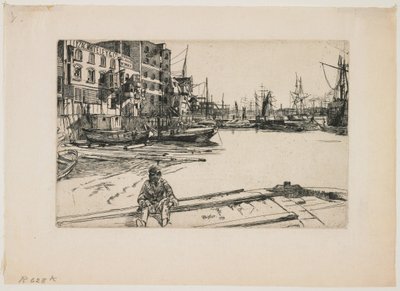Orlí přístaviště od James Abbott McNeill Whistler