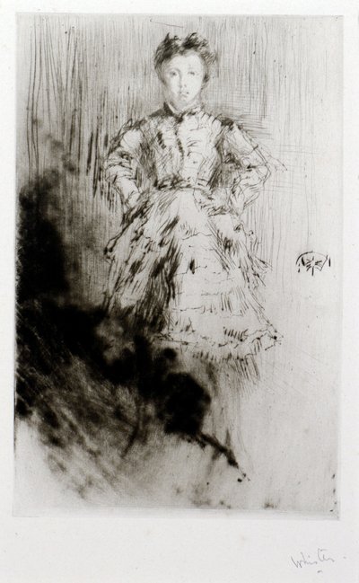 Elinor Leylandová od James Abbott McNeill Whistler