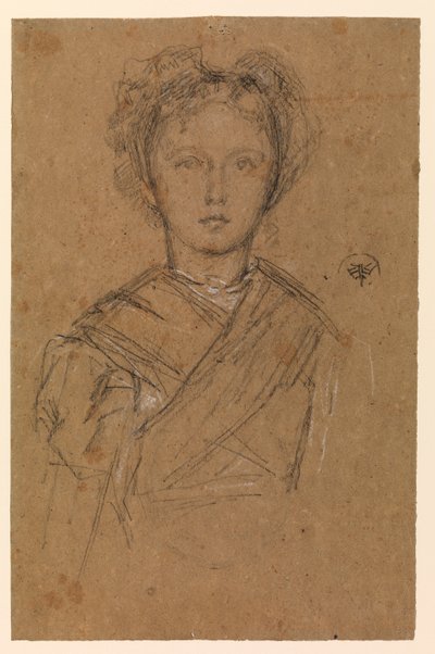 Elinor Leylandová, kolem roku 1873 od James Abbott McNeill Whistler