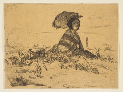 Na plném slunci, 1858. od James Abbott McNeill Whistler