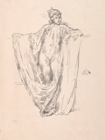 Obrázek Studie. od James Abbott McNeill Whistler