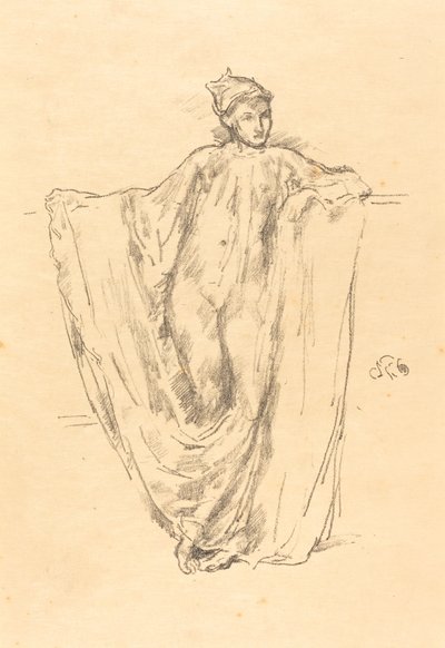Figurální studie, 1894. od James Abbott McNeill Whistler
