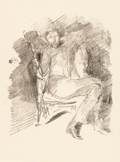 Světlo ohně: Joseph Pennell č. 1 od James Abbott McNeill Whistler