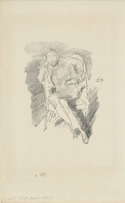 Světlo ohně. Joseph Pennell. č. 2 od James Abbott McNeill Whistler