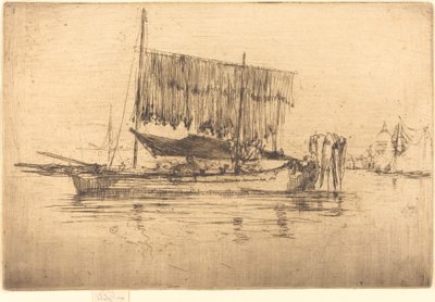 Rybářská loď, 1880. od James Abbott McNeill Whistler