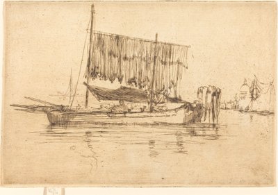 Rybářská loď, 1880. od James Abbott McNeill Whistler