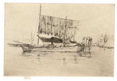 Rybářská loď, 1879-80 od James Abbott McNeill Whistler
