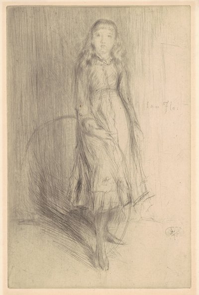 Florence Leyland, 1874. od James Abbott McNeill Whistler