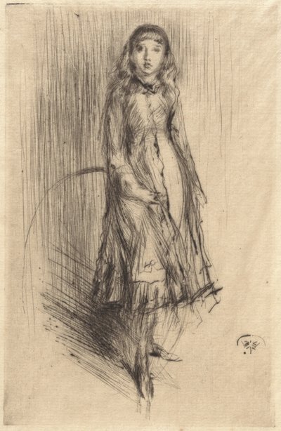Florence Leyland, c. 1873. od James Abbott McNeill Whistler