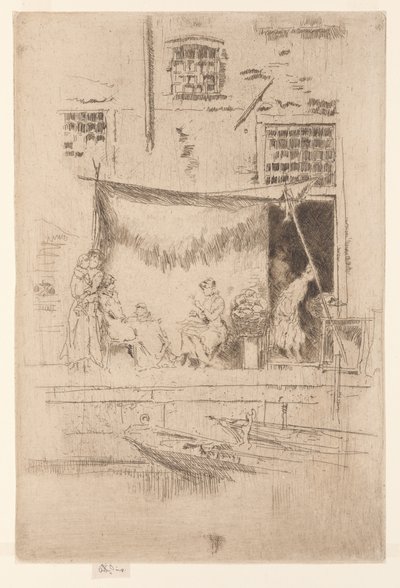 Stánek s ovocem od James Abbott McNeill Whistler