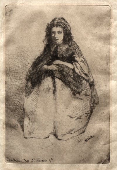 Fummette, 1858. od James Abbott McNeill Whistler