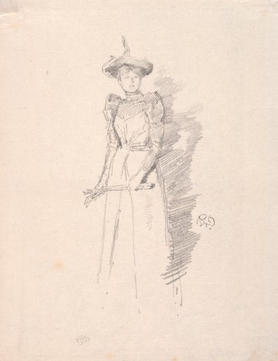 Gants de Suede, 1890. od James Abbott McNeill Whistler