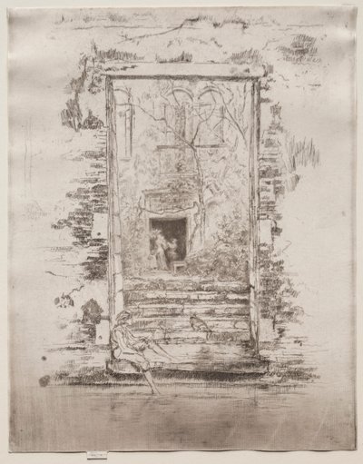 Zahrada, 1886. od James Abbott McNeill Whistler