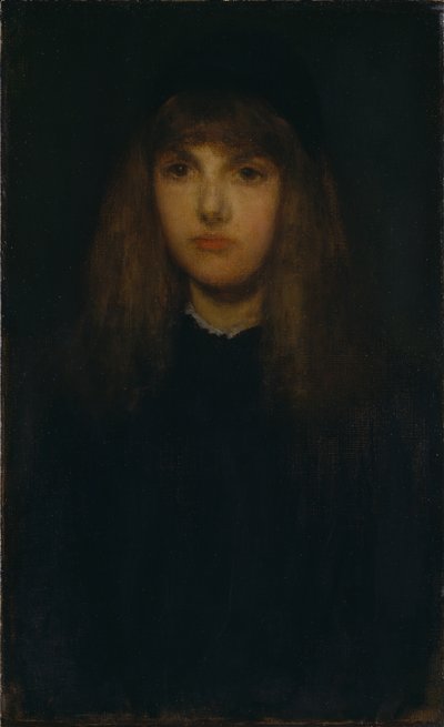 Dívka v černém (Uražený Tom) od James Abbott McNeill Whistler