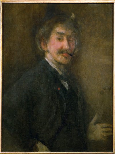 Zlatá a hnědá od James Abbott McNeill Whistler