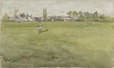 Zelená a stříbrná: Beaulieu, Touraine od James Abbott McNeill Whistler