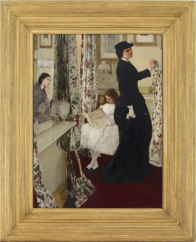 Harmony in Green and Rose: The Music Room, 1860-1861. od James Abbott McNeill Whistler