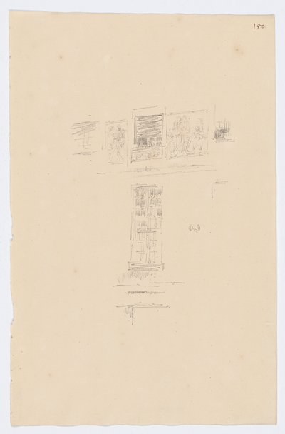Hotel Colbert, Okna od James Abbott McNeill Whistler