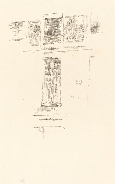 Hotel Colbert, Windows, 1891. od James Abbott McNeill Whistler