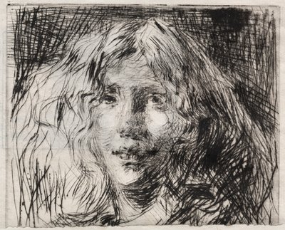 Joanna Hefferman, Irská kráska, 1866. od James Abbott McNeill Whistler