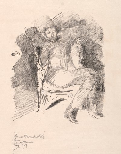 Joseph Pennell, č. 2, 1896. od James Abbott McNeill Whistler