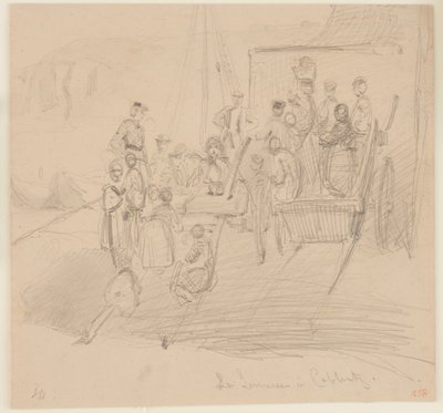 Mládež v Coblentz, 1858. od James Abbott McNeill Whistler