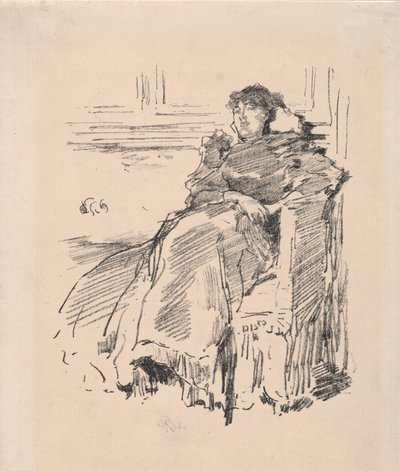 Červené šaty, 1894. od James Abbott McNeill Whistler