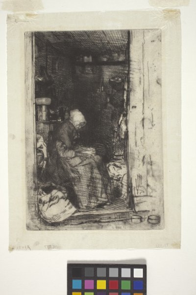 La Vielle Aux Loques (lept) od James Abbott McNeill Whistler