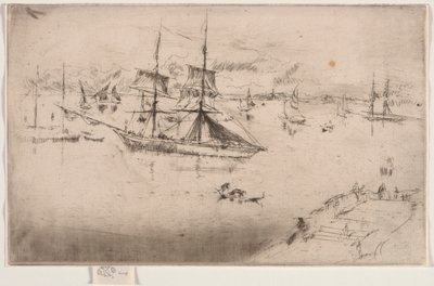 Laguna: poledne, 1886. od James Abbott McNeill Whistler
