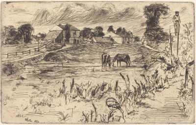Krajina s koněm, 1859. od James Abbott McNeill Whistler